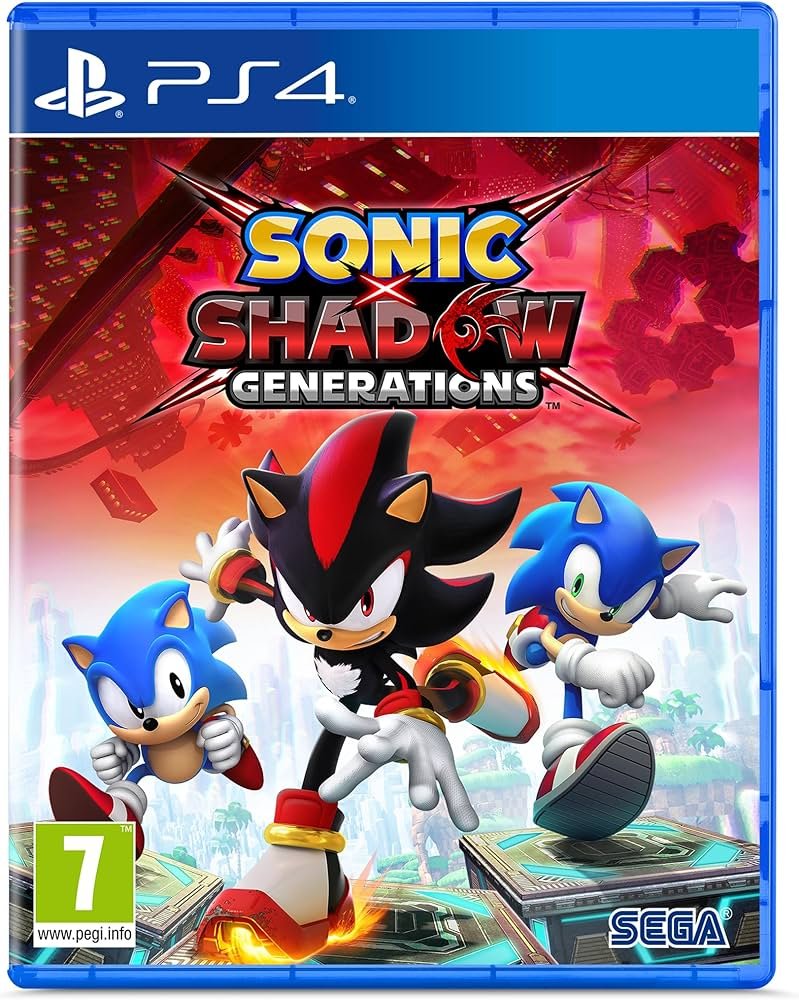 SONIC X SHADOW GENERATIONS PS4