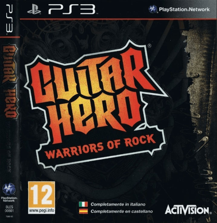 Guitar Hero - Warriors of Rock 3.40 IDU FW Update PS3