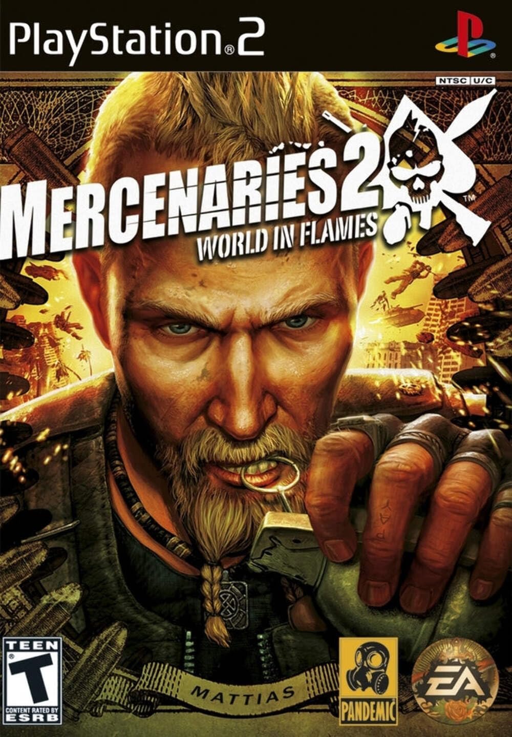 Mercenaries 2 World in Flames PS2