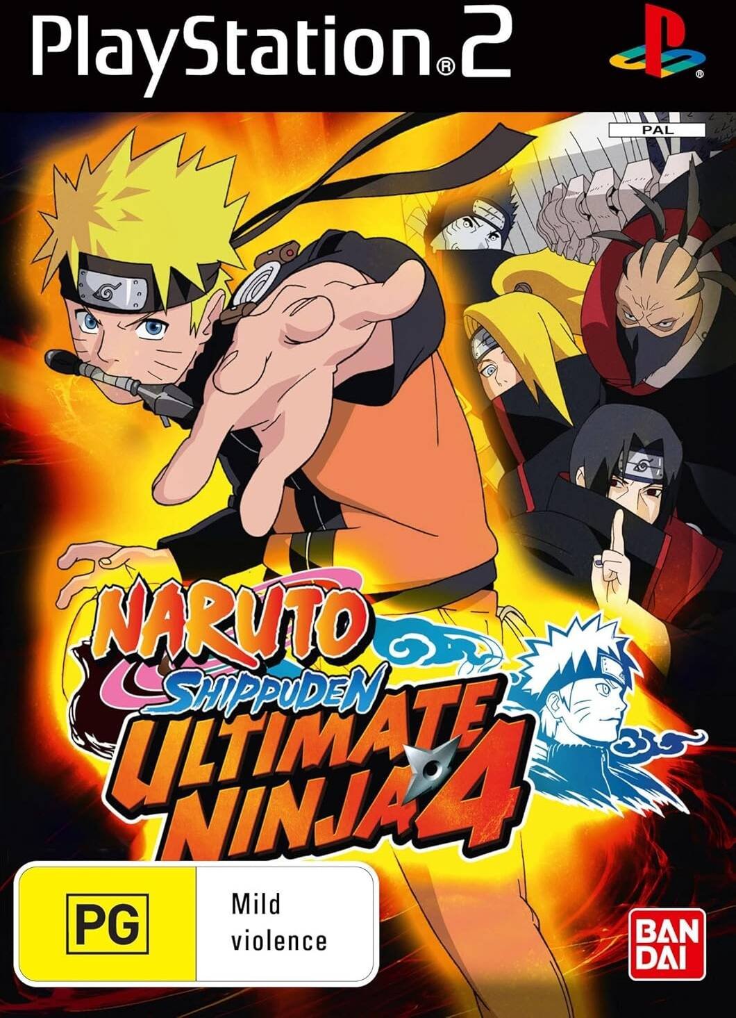 Naruto Shippuden Ultimate Ninja 4 PS2
