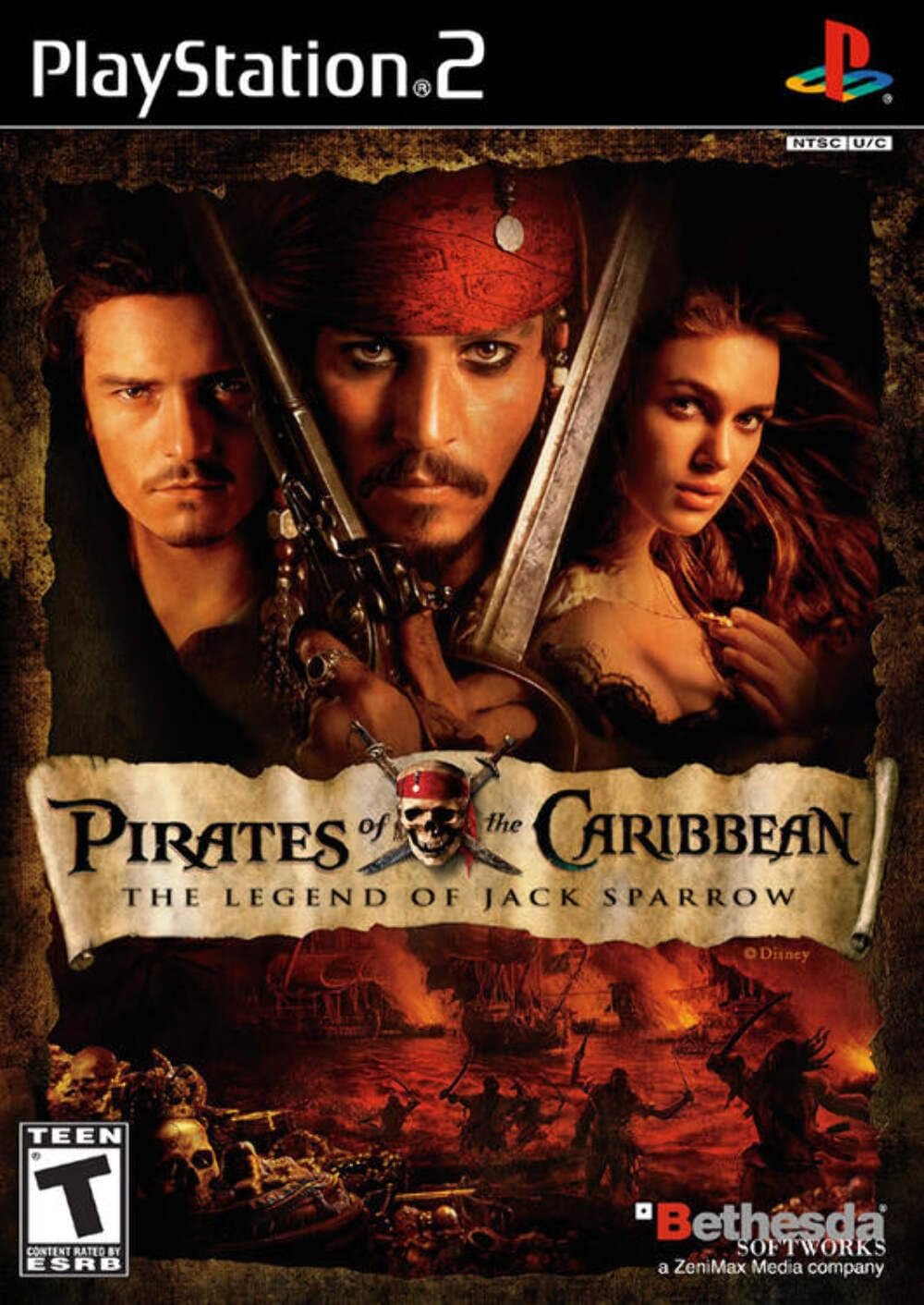 Pirates of the Caribbean The Legend of Jack Sparrow PS2